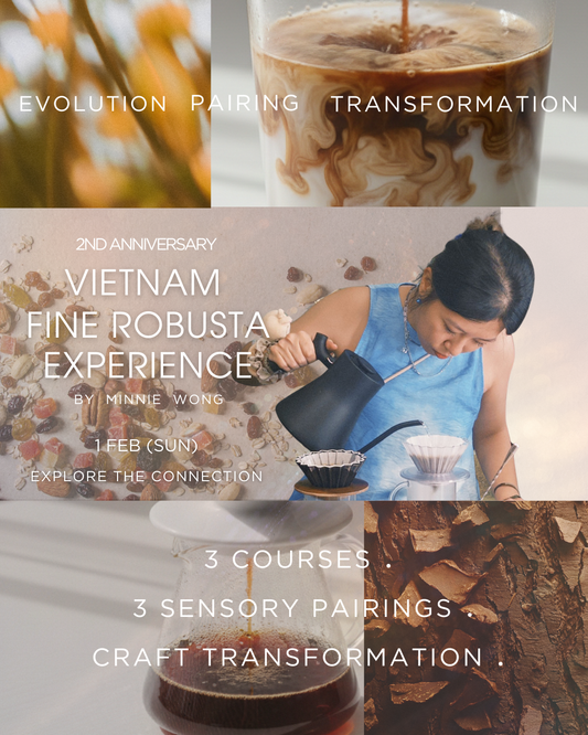 2 週年限定： Fine Robusta 60分鐘的感官體驗